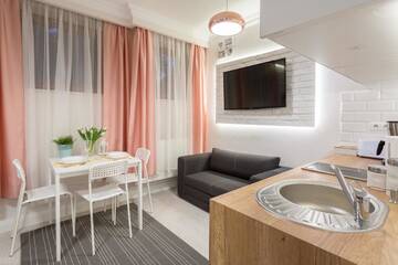 Фото номера Апартаменты на цокольном этаже Апартаменты Bystra Woda Studio Zakopane г. Закопане 9