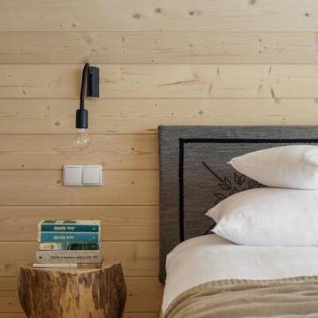 Фото номера Шале с двумя спальнями Шале Tatra Wood House г. Закопане 7