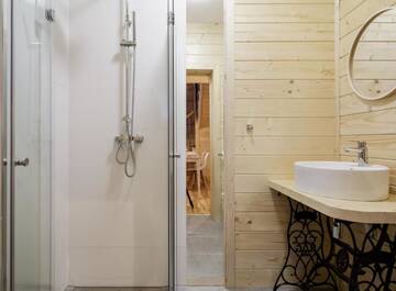 Фото номера Шале с 3 спальнями Шале Tatra Wood House г. Закопане 28