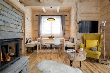 Фото номера Шале с 3 спальнями Шале Tatra Wood House г. Закопане 12