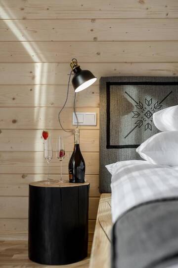 Фото номера Шале с 3 спальнями Шале Tatra Wood House г. Закопане 9