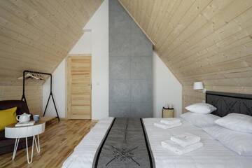 Фото номера Шале с 3 спальнями Шале Tatra Wood House г. Закопане 12