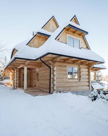Фото номера Шале с 3 спальнями Шале Tatra Wood House г. Закопане 9