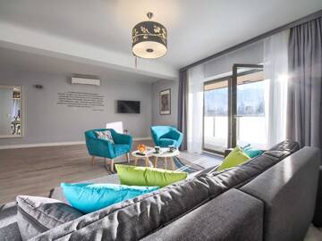 Фото номера Апартаменты Делюкс Апартаменты VisitZakopane - Mountain Pass Apartment г. Закопане 7