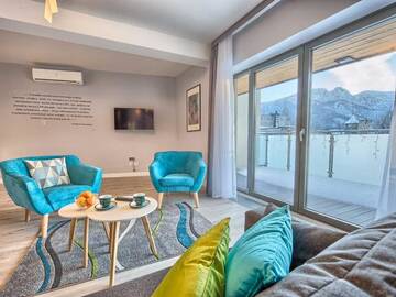 Фото номера Апартаменты Делюкс Апартаменты VisitZakopane - Mountain Pass Apartment г. Закопане 37