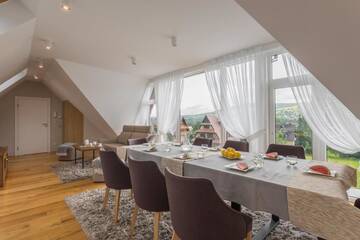 Фото номера Апартаменты с 3 спальнями Апартаменты Apartament Gerlach House &amp; Spa z Sauną Zakopane г. Закопане 74