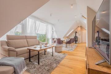 Фото номера Апартаменты с 3 спальнями Апартаменты Apartament Gerlach House &amp; Spa z Sauną Zakopane г. Закопане 68