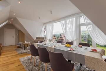 Фото номера Апартаменты с 3 спальнями Апартаменты Apartament Gerlach House &amp; Spa z Sauną Zakopane г. Закопане 10