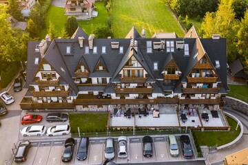 Фото номера Апартаменты в пентхаусе Апартаменты Apartament Giewont House &amp; Spa z Sauną Zakopane г. Закопане 48