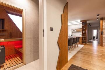Фото номера Апартаменты в пентхаусе Апартаменты Apartament Giewont House &amp; Spa z Sauną Zakopane г. Закопане 54