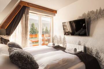 Фото номера Апартаменты в пентхаусе Апартаменты Apartament Giewont House &amp; Spa z Sauną Zakopane г. Закопане 23