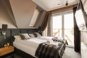 Фото номера Апартаменты в пентхаусе Апартаменты Apartament Giewont House &amp; Spa z Sauną Zakopane г. Закопане 70