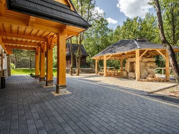 Фото номера Улучшенные апартаменты-студио Апартаменты TatryTop Zakopiańskie Tarasy Premium &amp; SPA г. Закопане 12