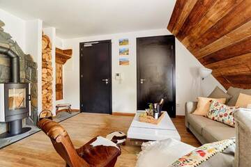 Фото номера Апартаменты с террасой Апартаменты Harnasiowa Izba SPA - Apartamenty Pod Giewontem г. Закопане 72