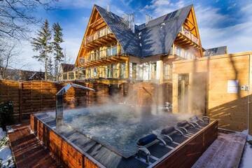 Фото номера Апартаменты с террасой Апартаменты Harnasiowa Izba SPA - Apartamenty Pod Giewontem г. Закопане 22
