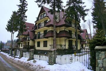 Фото номера Апартаменты с 1 спальней и террасой Апартаменты Apartament Olivia Zakopane г. Закопане 25