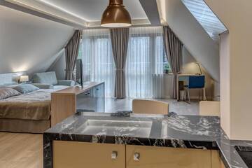 Фото номера Суперлюкс с мини-кухней и террасой Отели типа «постель и завтрак» Villa Wierchy г. Закопане 4