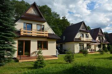Фото номера Шале с 3 спальнями Шале Urocze domki Zakopane г. Закопане 48
