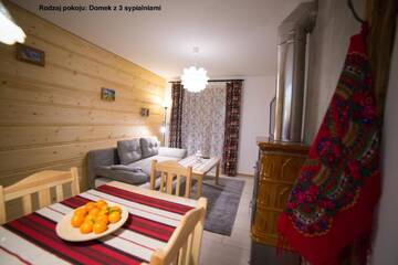 Фото номера Шале с 3 спальнями Шале Urocze domki Zakopane г. Закопане 14