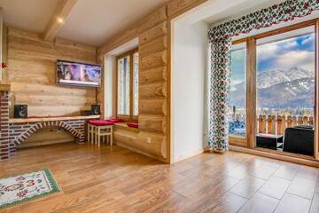Фото номера Апартаменты с 2 спальнями и террасой Апартаменты Apartamenty Tatra View Zakopane г. Закопане 2