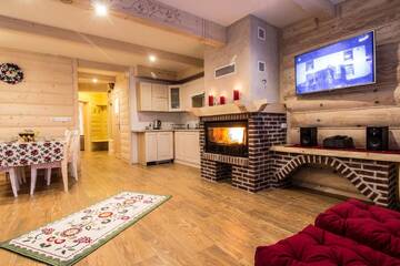 Фото номера Апартаменты с 2 спальнями и террасой Апартаменты Apartamenty Tatra View Zakopane г. Закопане 3