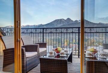 Фото номера Апартаменты с 1 спальней и балконом Апартаменты Apartamenty Tatra View Zakopane г. Закопане 4