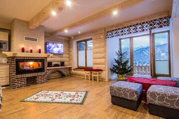 Фото номера Апартаменты с 2 спальнями и террасой Апартаменты Apartamenty Tatra View Zakopane г. Закопане 6