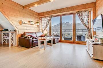 Фото номера Апартаменты с 1 спальней и балконом Апартаменты Apartamenty Tatra View Zakopane г. Закопане 3