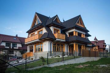 Фото номера Апартаменты с мини-кухней и балконом Апартаменты Domek za Strugiem - pokoje i apartamenty г. Закопане 11