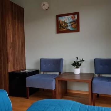 Фото номера Двухместный номер с 1 кроватью Апартаменты Domek za Strugiem - pokoje i apartamenty г. Закопане 10