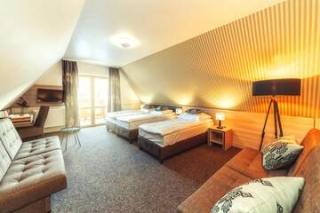 Фото номера Номер-студио с балконом и видом на горы Отель Hotel Korona Tatr г. Закопане 6