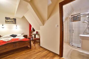 Фото номера Двухместный номер с 1 кроватью и балконом Гостевой дом Grand Podhale Resort&amp;Spa г. Закопане 5