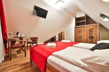 Фото номера Двухместный номер с 1 кроватью и видом на горы Гостевой дом Grand Podhale Resort&amp;Spa г. Закопане 5