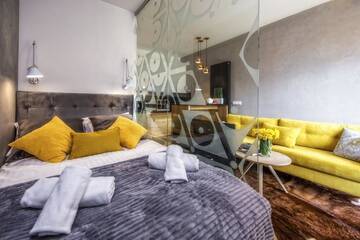 Фото номера Апартаменты-студио Апартаменты Giewont Krupówki SPA г. Закопане 10