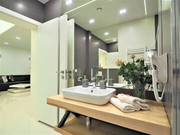 Фото номера Two-Bedroom Apartment Level -1 Апартаменты Gorące Źródła Studio Centrum г. Закопане 25