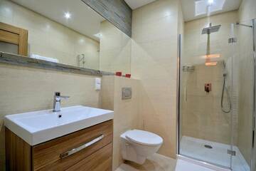 Фото номера Роскошные апартаменты с 1 спальней и террасой Апартаменты StaraPolana.EU &amp; SPA г. Закопане 8