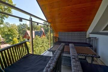 Фото номера Роскошные апартаменты с 1 спальней и террасой Апартаменты StaraPolana.EU &amp; SPA г. Закопане 21