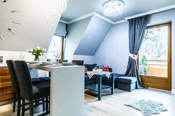 Фото номера Апартаменты с 2 спальнями - Здание B Апартаменты Zakopiańskie Tarasy SPA г. Закопане 23