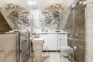 Фото номера Апартаменты с 2 спальнями - Здание B Апартаменты Zakopiańskie Tarasy SPA г. Закопане 6