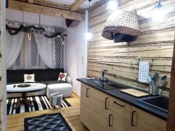 Фото номера Апартаменты с 1 спальней Апарт-отели Willa Jasna Apartamenty centrum Zakopane г. Закопане 3