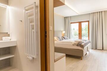 Фото номера Апартаменты-студио с видом на горы Апарт-отели Royal Hill Residence г. Закопане 8
