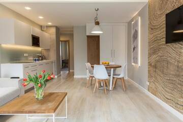 Фото номера Апартаменты Делюкс с террасой, вид на горы Апарт-отели Royal Hill Residence г. Закопане 7
