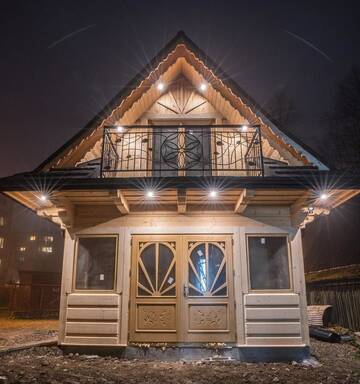 Фото номера Шале с двумя спальнями Шале Domek Góralski - Górski Hyr г. Закопане 47