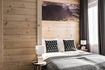 Фото номера Double Apartment with Balcony and Mountain View Проживание в семье Tamok Lifestyle Villa г. Закопане 9