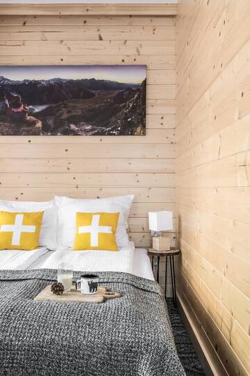 Фото номера Deluxe Apartment with Balcony and Mountain View Проживание в семье Tamok Lifestyle Villa г. Закопане 5