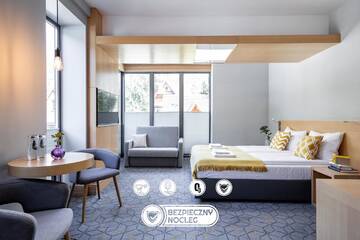 Фото номера Двухместный номер Делюкс с 1 кроватью Апарт-отели Kamieniec 27 Boutique г. Закопане 4